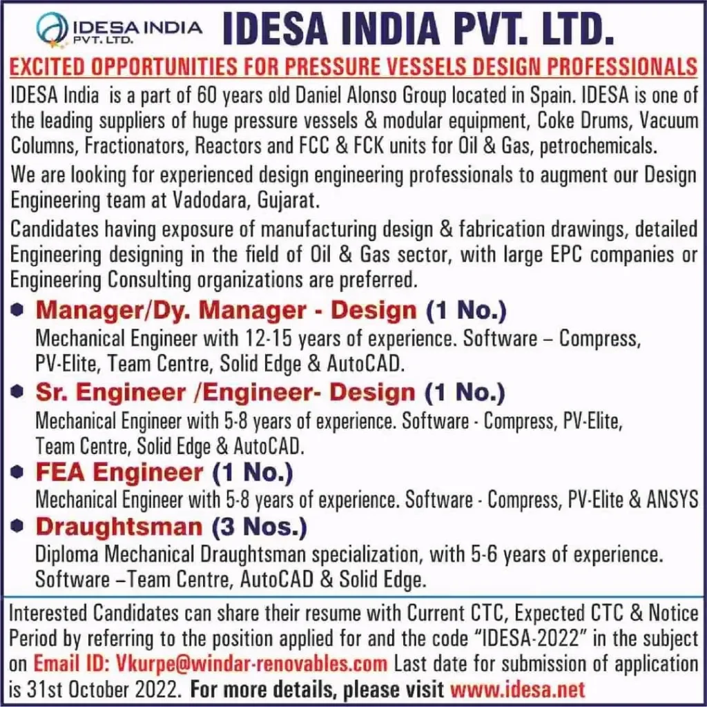 Idesa India Pvt Ltd
